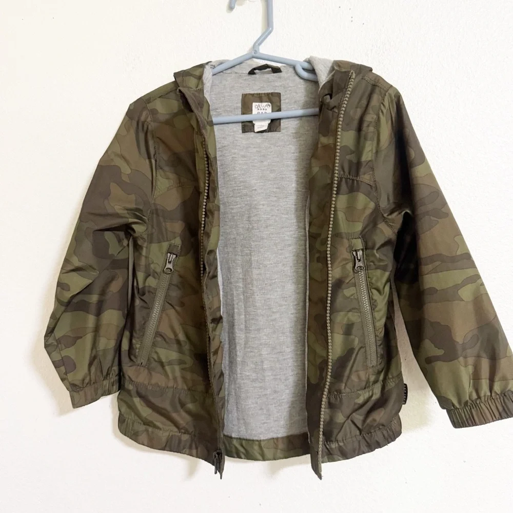 Baby Gap Toddler Camo Softshell Hooded Jacket
